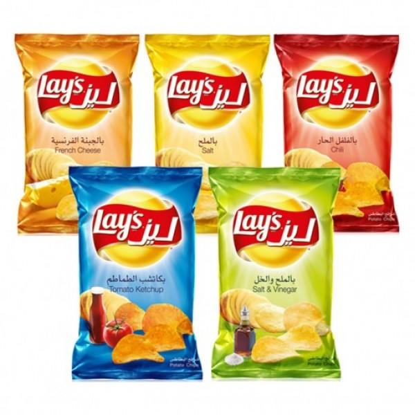 Lay's Arabic Chips Assorted Flavours โ ููุฒ available at Hana Market