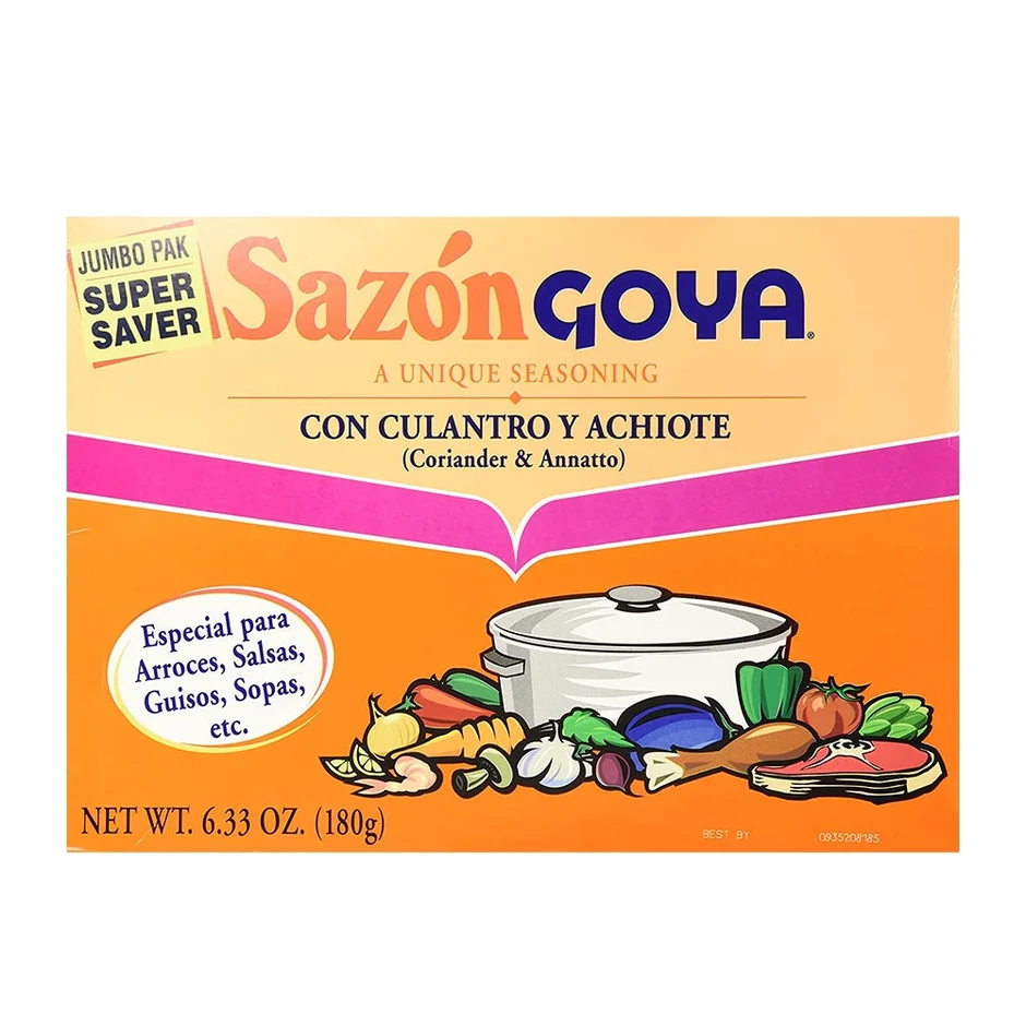 Sazรณn Goya Seasoning โ Culantro y Achiote available at Hana Market