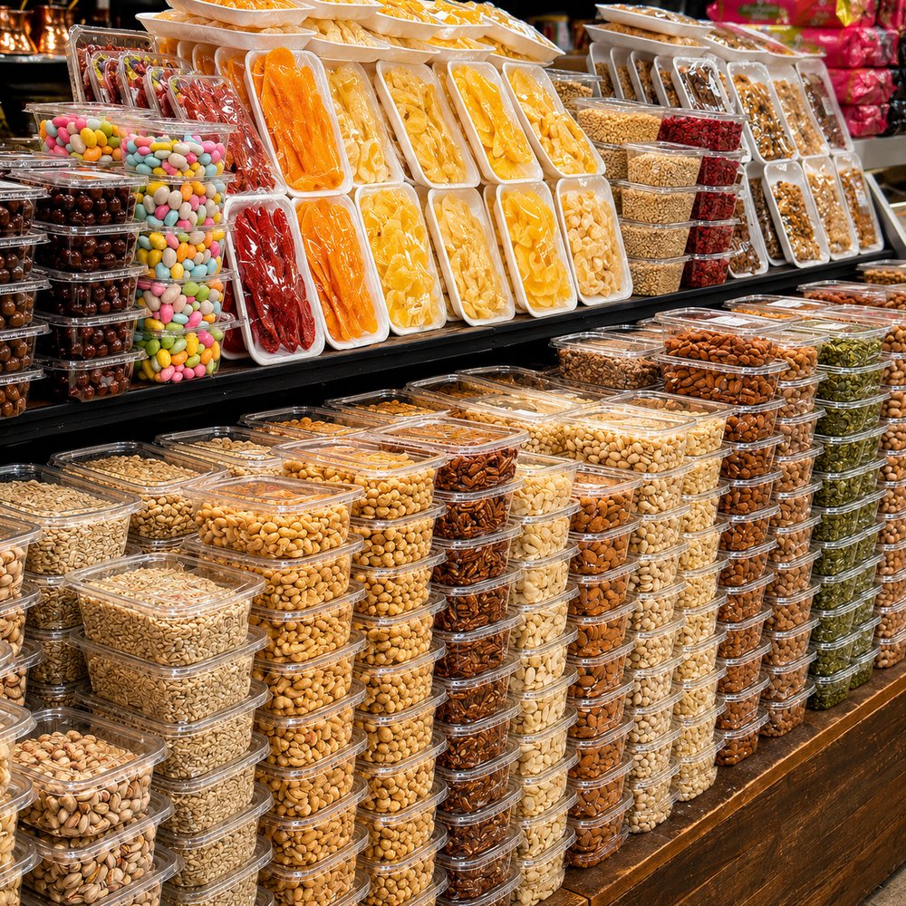 Nuts & Dried Fruit Selection โ ู
ูุณุฑุงุช ูููุงูู ู
ุฌููุฉ available at Hana Market