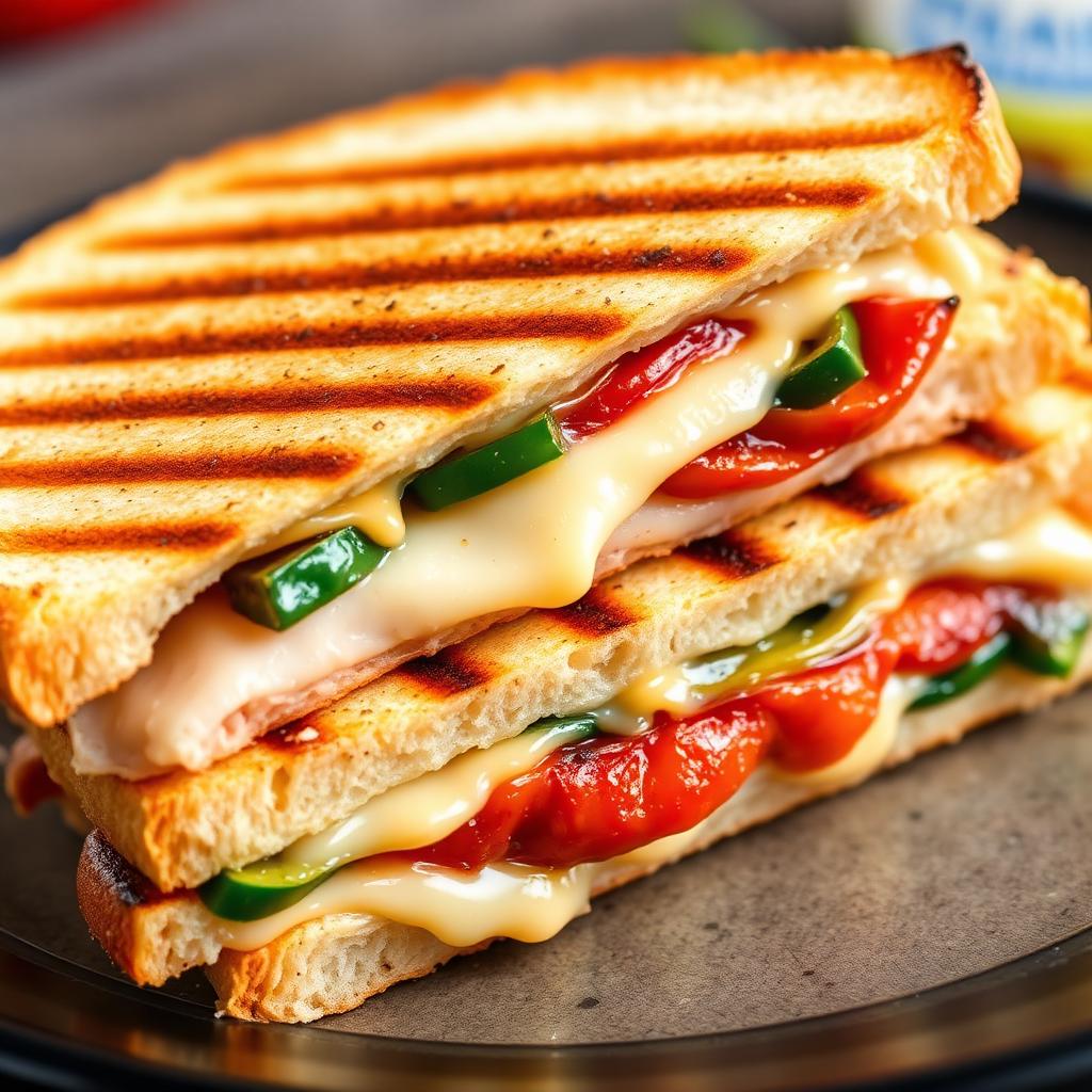 Grilled Panini from the Hana Market deli