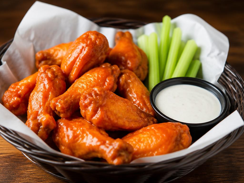 Buffalo Wings from the Hana Market deli