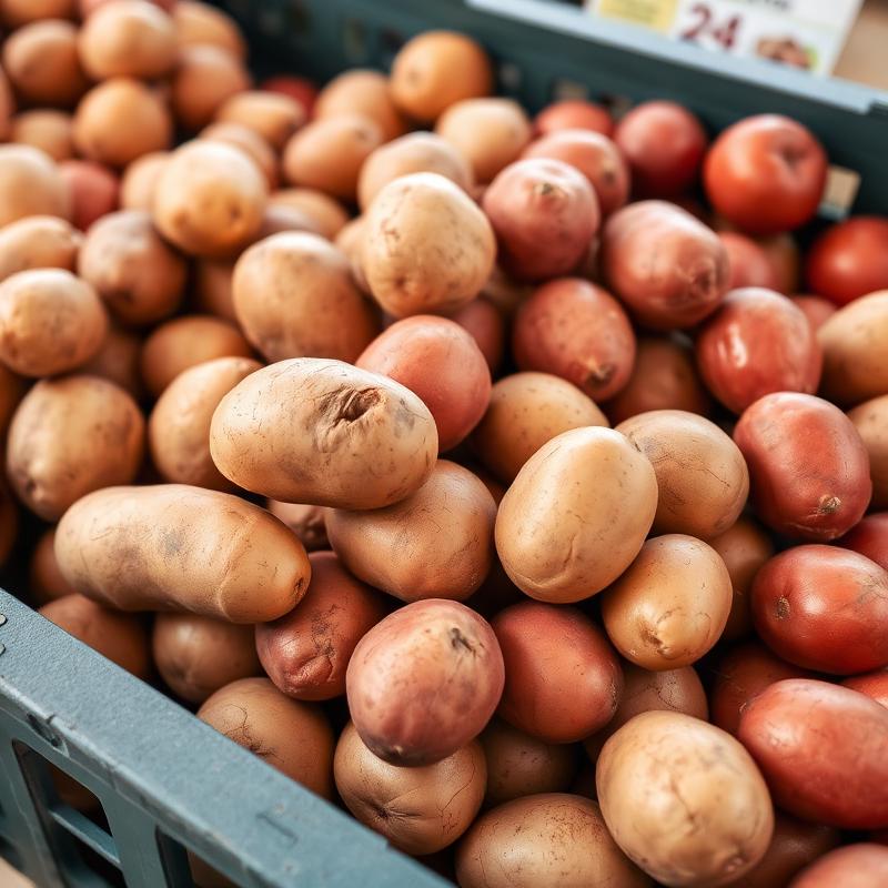 Potatoes at Hana Market